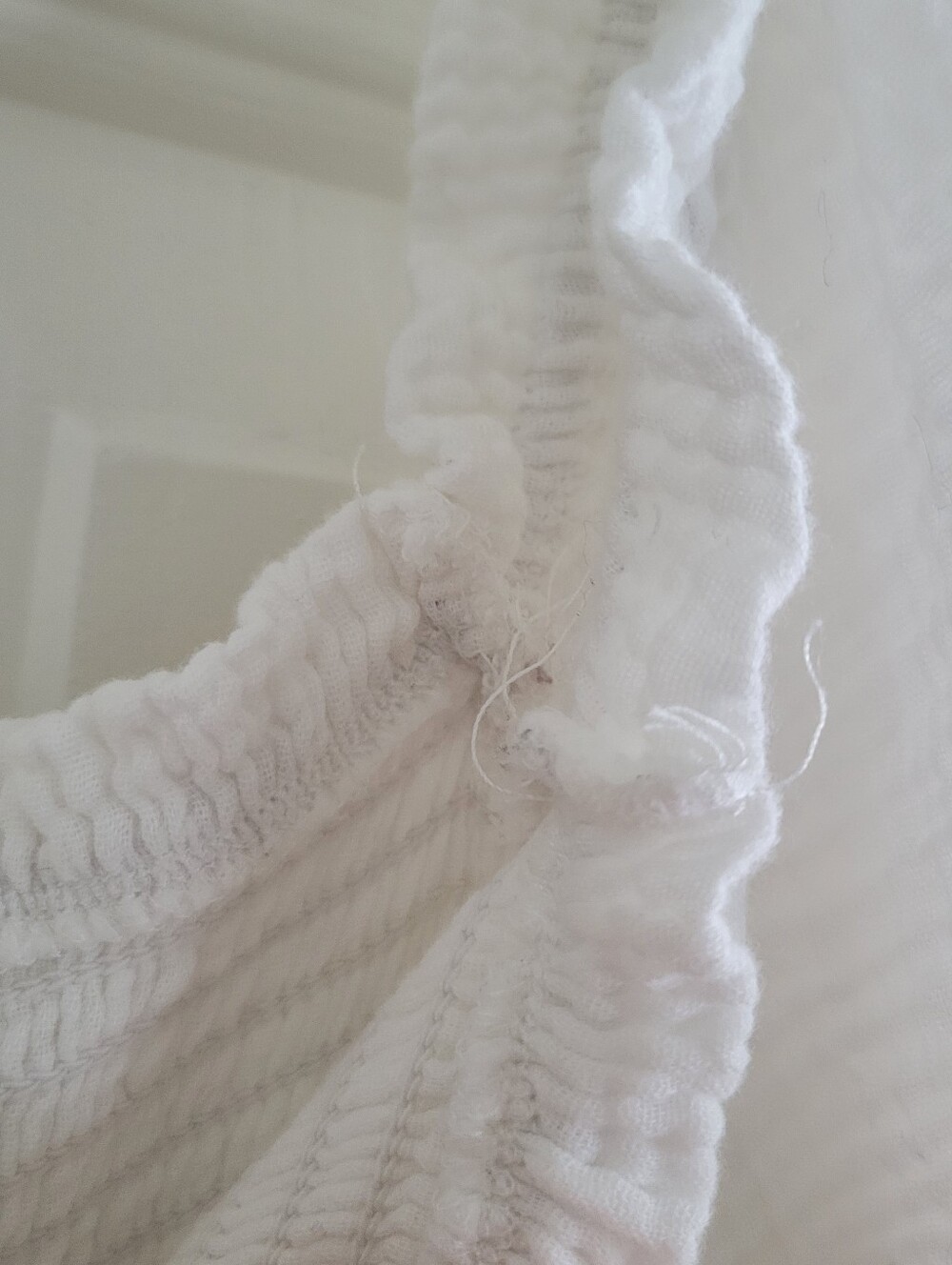 White Gauze 4-Tiered Dress - Picture 5 of 7